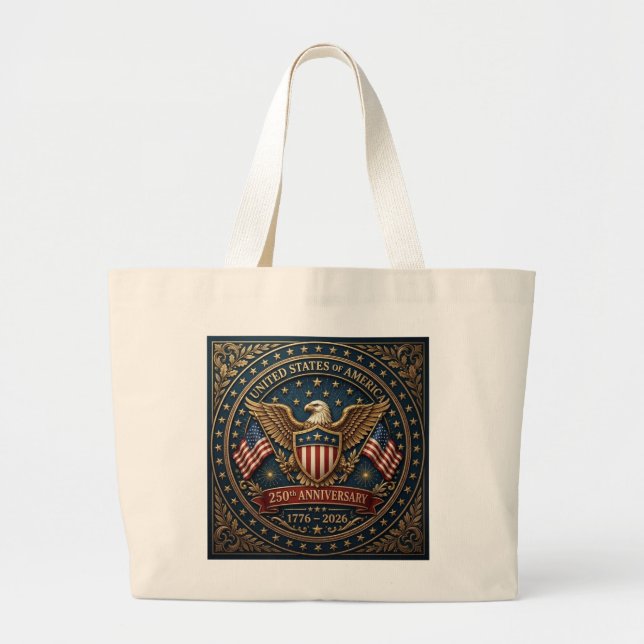 Amerikas 250:e Version 3 Jumbo Tygkasse (Framsidan)