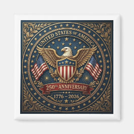Amerikas 250:e Version 3 Magnet