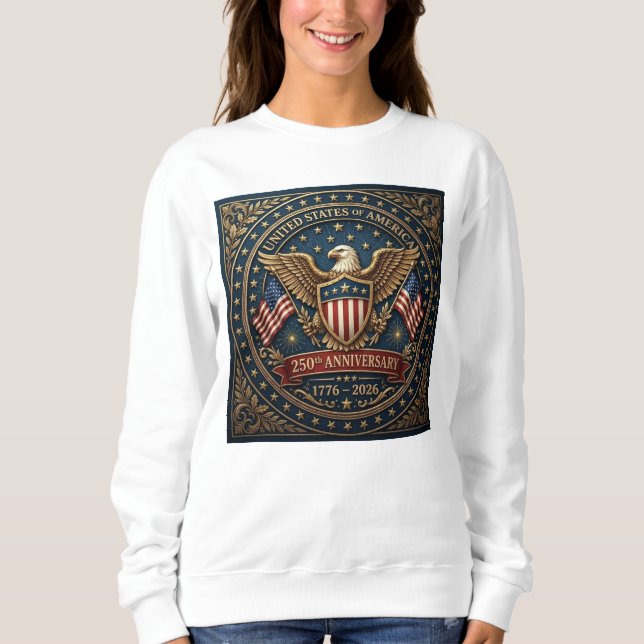 Amerikas 250:e Version 3 T Shirt (Framsida)