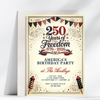Amerikas 250 frihets födelsedag vintage