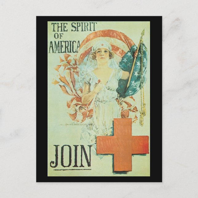 Amerikas anda Världskrig II Vykort (Framsida)