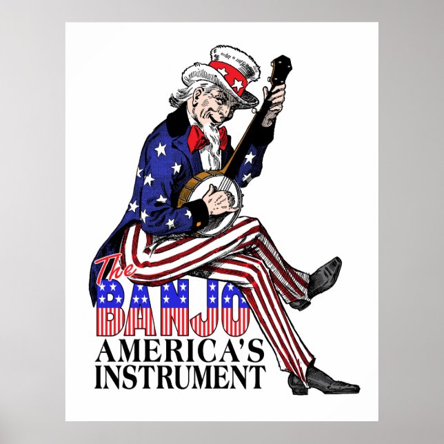 Amerikas Banjo Poster (Framsidan)