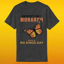 Amerikas enda monark • Ingen kunga-dag