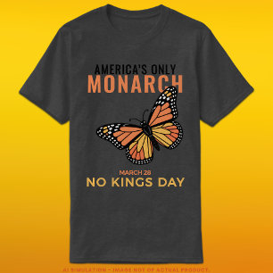 Amerikas enda monark • Ingen kunga-dag T Shirt