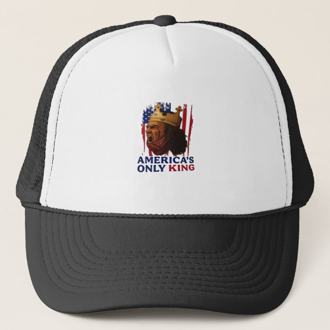 Amerikas ende kung keps (Framsida)