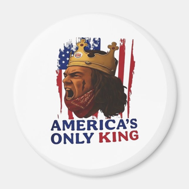 Amerikas ende kung magnet (Framsidan)