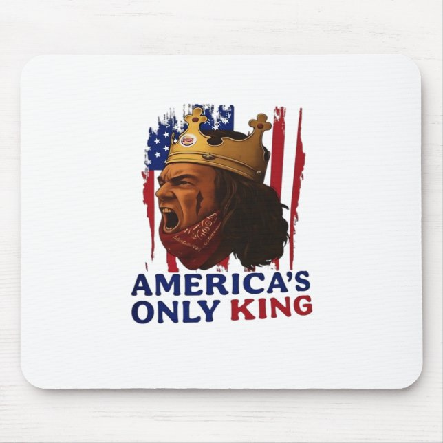 Amerikas ende kung musmatta (Framsidan)
