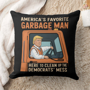 Amerikas favoritsopträare Trump 45 47 USA Kudde