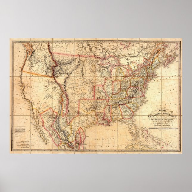 Amerikas förenta stater 11 poster (Framsidan)