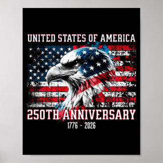 Amerikas förenta stater 1776 250-årsjubileum poster