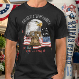 Amerikas förenta stater 250-års jubileumsörn t shirt