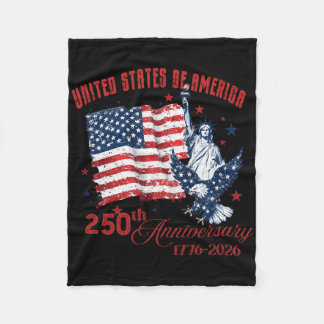 Amerikas Förenta Stater 250-årsjubileum 1776-20 Fleecefilt