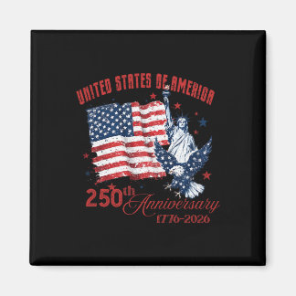 Amerikas Förenta Stater 250-årsjubileum 1776-20 Magnet