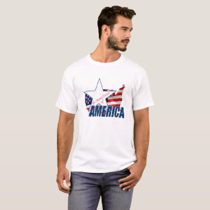 Amerikas Förenta Stater 4:e juli T-shirt