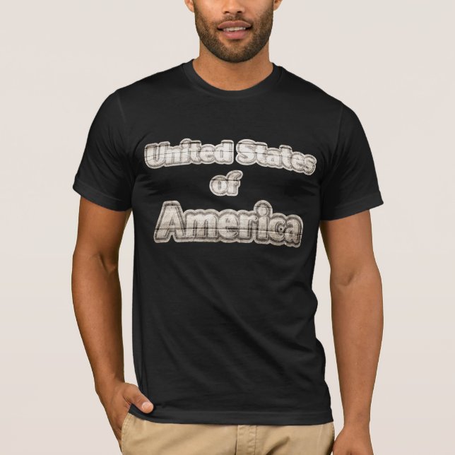 Amerikas förenta stater #6 tee shirt (Framsida)