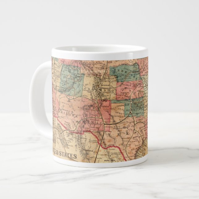 Amerikas förenta stater 8 jumbo mugg (Framsida vänster)