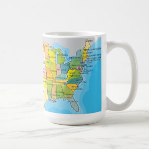 Amerikas förenta stater kaffemugg
