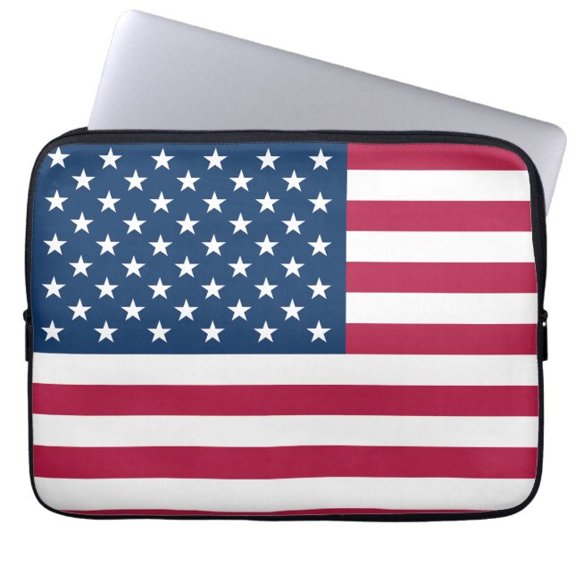 Amerikas förenta stater laptop fodral (Framsidan)