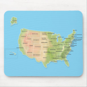 Amerikas förenta stater musmatta