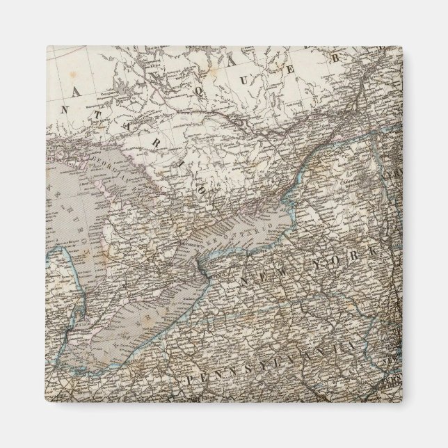 Amerikas förenta stater Nordöster Magnet (Framsidan)