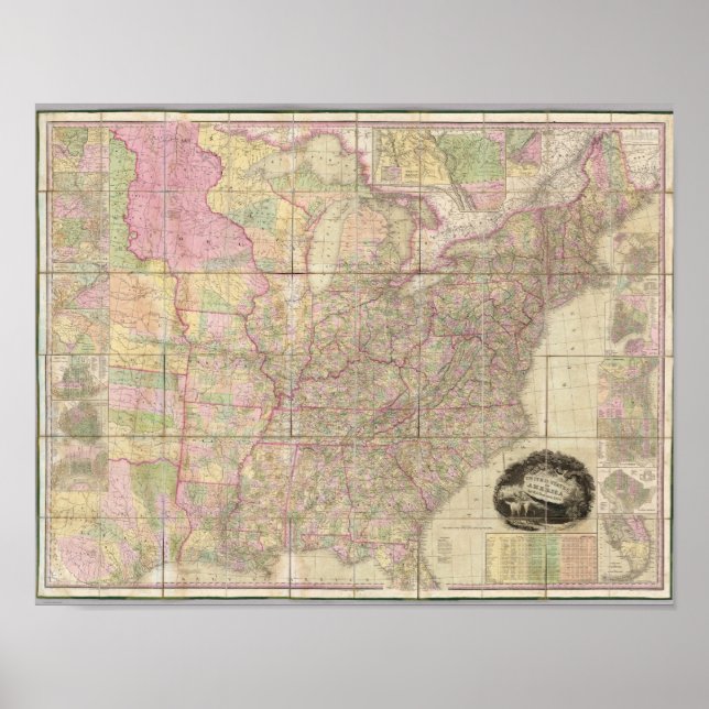 Amerikas förenta stater poster (Framsidan)