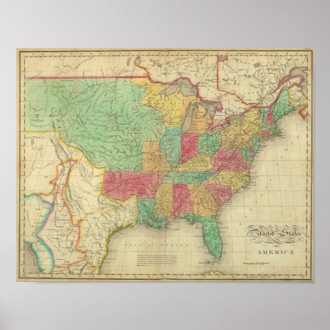 Amerikas förenta stater poster (Framsidan)