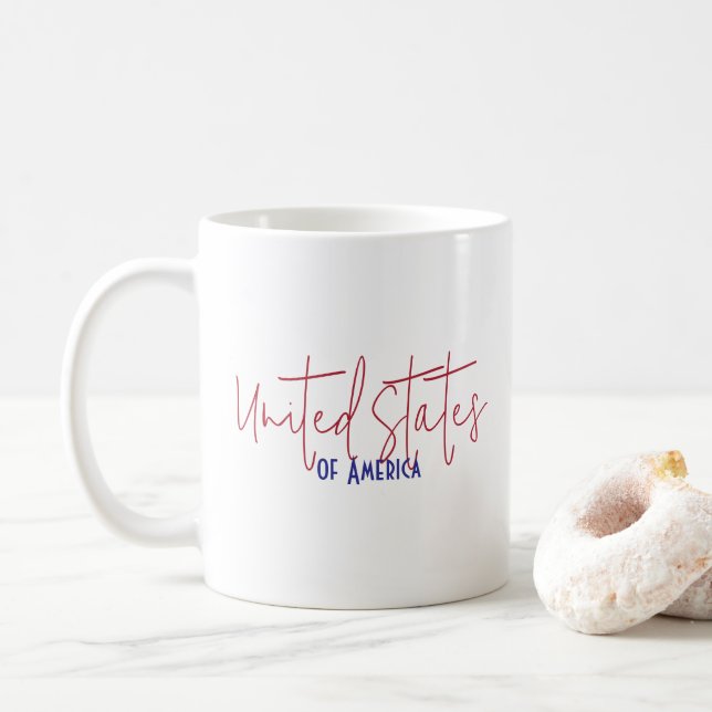 Amerikas Förenta Stater Resa Souvenir Gåva Kaffemugg (Med munk)