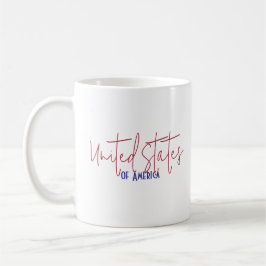 Amerikas Förenta Stater Resa Souvenir Gåva Kaffemugg