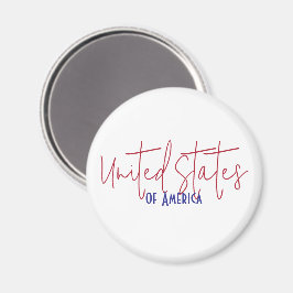 Amerikas Förenta Stater Resa Souvenir Gåva Magnet