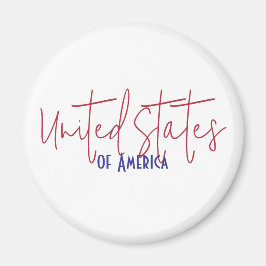 Amerikas Förenta Stater Resa Souvenir Gåva Magnet