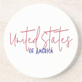 Amerikas Förenta Stater Resa Souvenir Gåva Underlägg