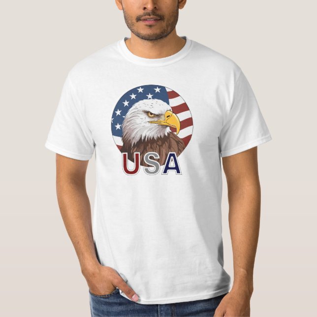 Amerikas förenta stater t shirt (Framsida)