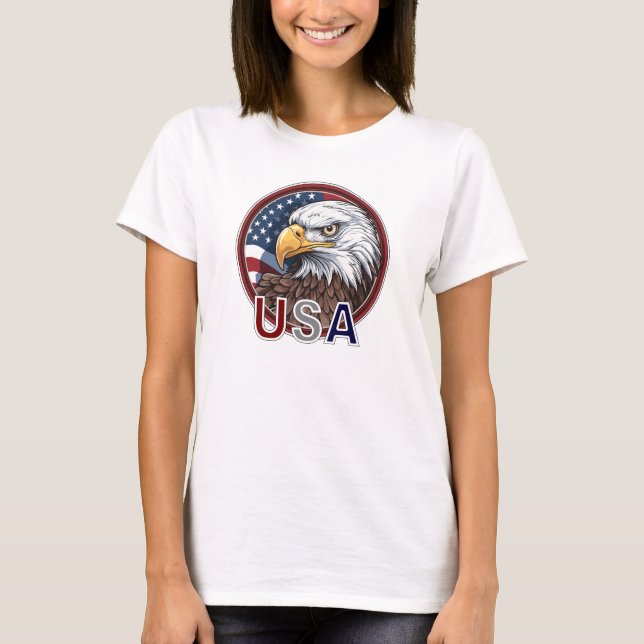 Amerikas förenta stater t shirt (Framsida)