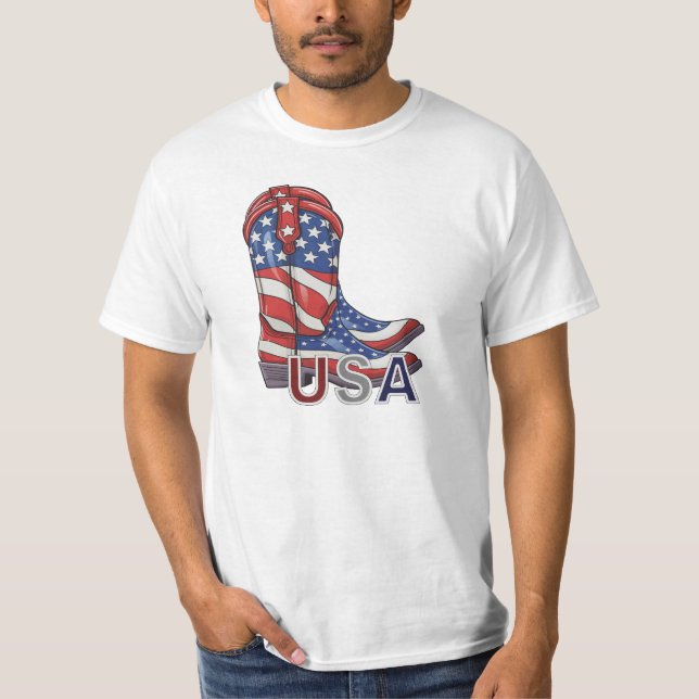 Amerikas förenta stater t shirt (Framsida)