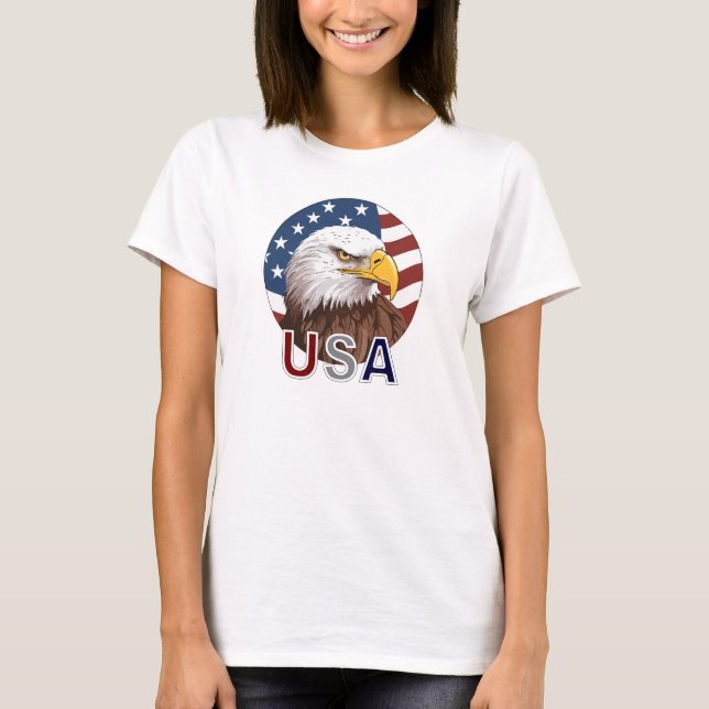 Amerikas förenta stater t shirt (Framsida)