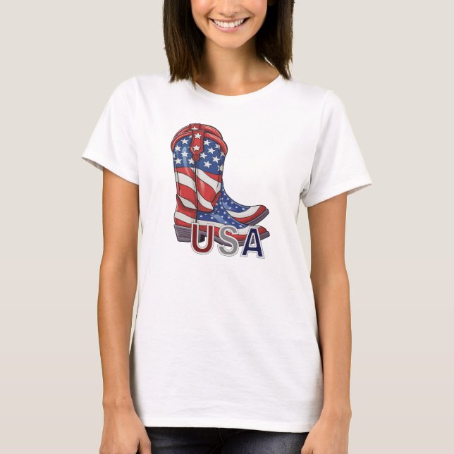Amerikas förenta stater t shirt (Framsida)