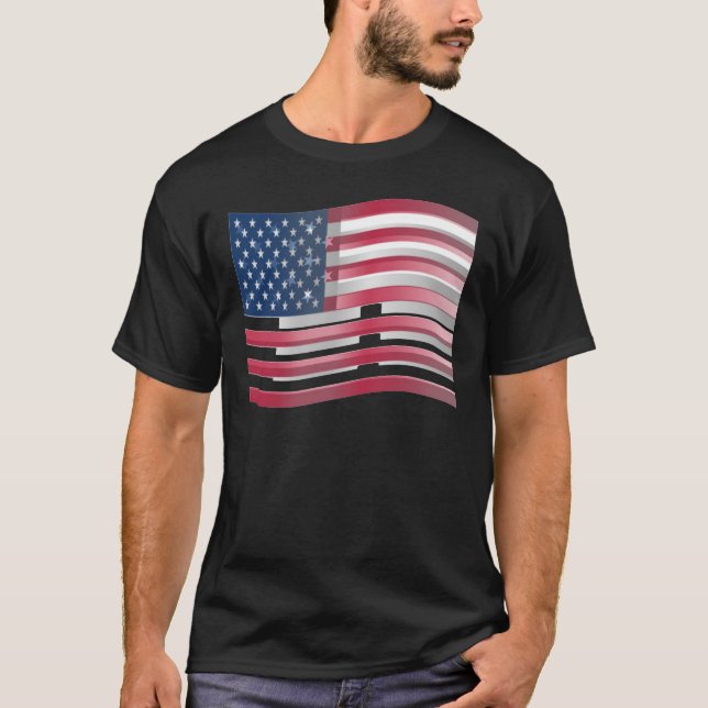 Amerikas förenta stater tee (Framsida)