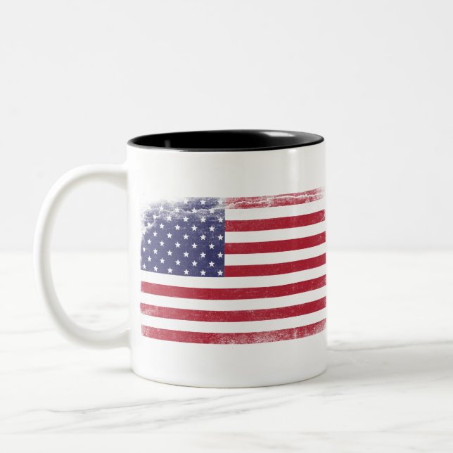 Amerikas förenta stater Två-Tonad mugg (Vänster)