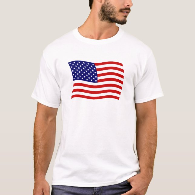 Amerikas förenta stater USA Flagga Tröja (Framsida)