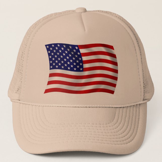 Amerikas förenta stater (USA) Flagghatt Keps (Framsida)