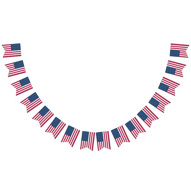 Amerikas förenta stater USA patriotiskt parti Vimplar (Alla)