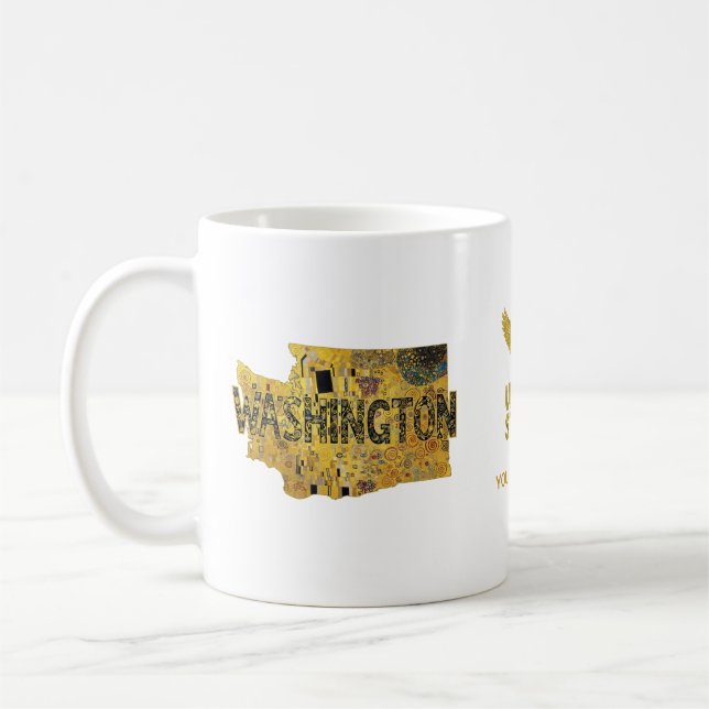 Amerikas förenta stater - Washington Kaffemugg (Vänster)
