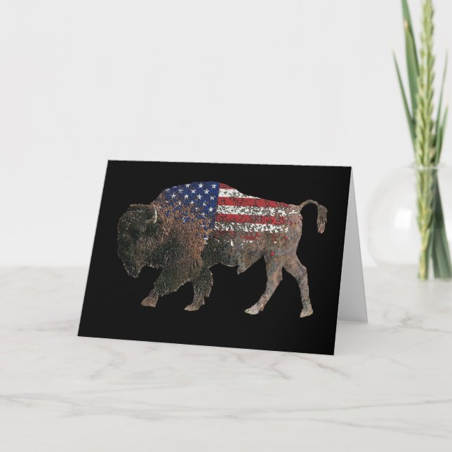 Amerikas förenta staters Helig Buffalo Kort (Framsida)
