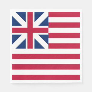 Amerikas förenta staters stora Flagga Pappersservett