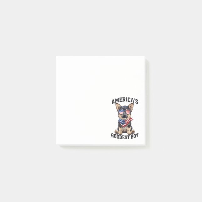 Amerikas Godaste Herde Post-it Block (Framsida)