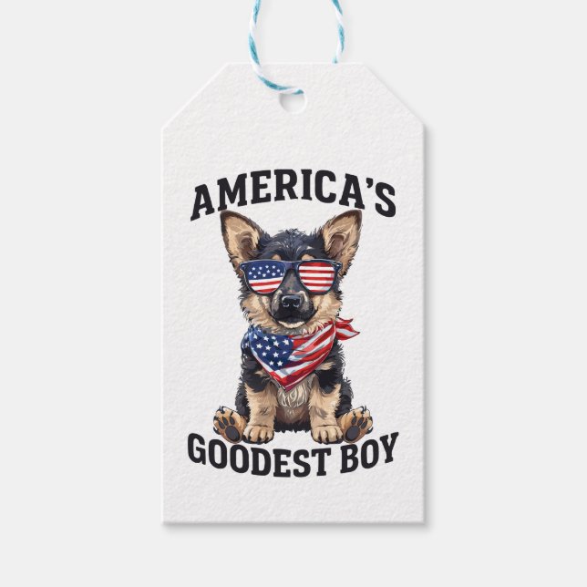 Amerikas Godaste Herdehund Presentetikett (Framsidan)