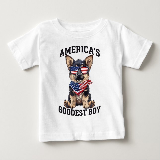 Amerikas Godaste Herdehund T Shirt (Framsida)