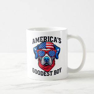 Amerikas Goodest Boy Hund Kaffemugg