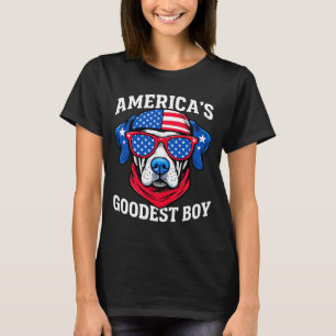 Amerikas Goodest Boy Hund T Shirt