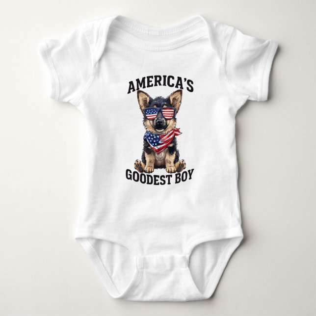 Amerikas Goodest Fårhund T Shirt (Framsida)